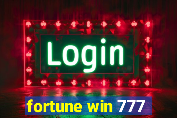 fortune win 777